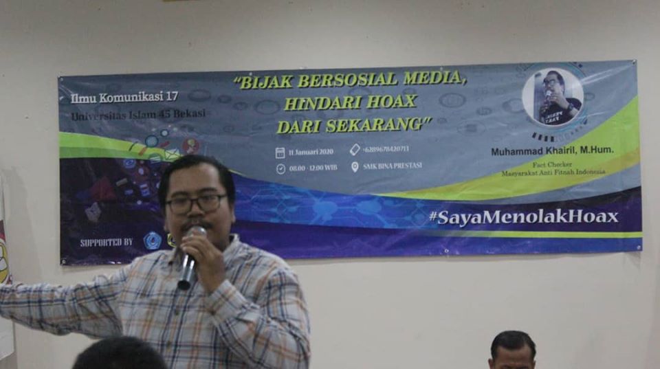 ACARA Mafindo Turut Hadir di SMK Bina Prestasi Dalam ...